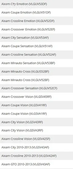 Aixam GTO Łożysko kulkowe koła osi przedniej 201301