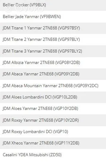 Aixam Crossover Klocki hamulcowe tylne 6AP031