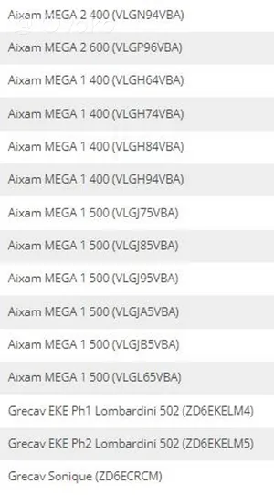 Aixam 500 Poduszka / Łapa zawieszenia belki osi tylnej 21.13