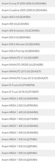 Aixam Crossline Extremo del terminal de dirección 25.10