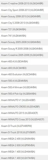 Aixam Crossover Pompe d'injection de carburant à haute pression 1582152030