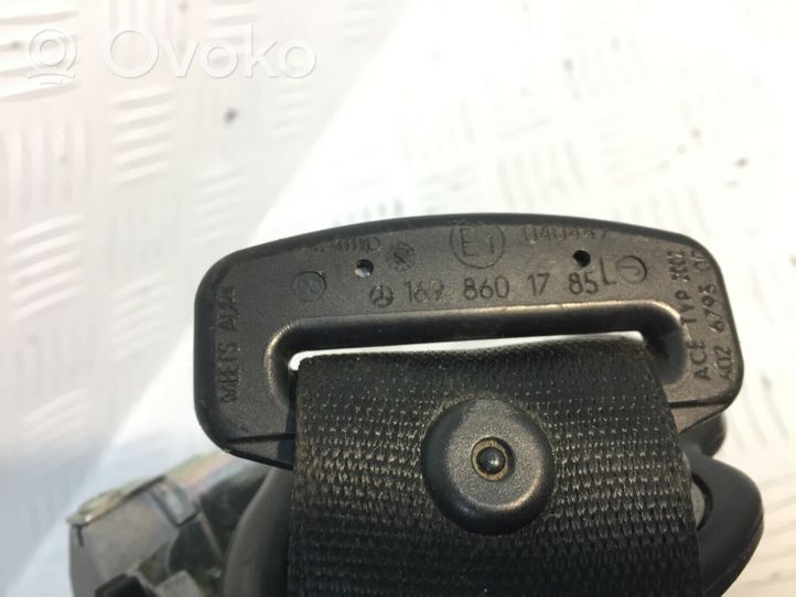 Mercedes-Benz B W245 Ceinture de sécurité arrière 1698601785