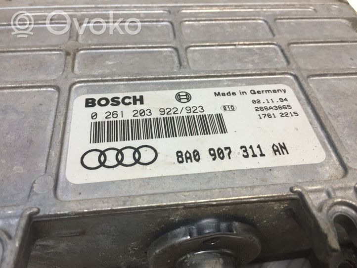 Audi 80 90 S2 B4 Moottorin ohjainlaite/moduuli 8A0907311AN