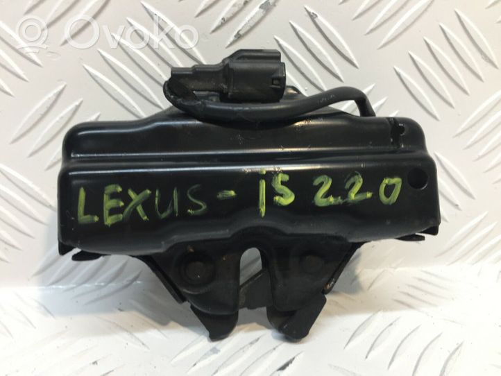 Lexus IS 220D-250-350 Zamek pokrywy przedniej / maski silnika 