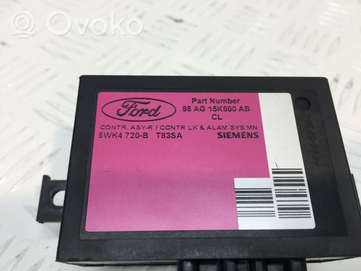 Ford Focus Centralina/modulo immobilizzatore 98AG15K600AB