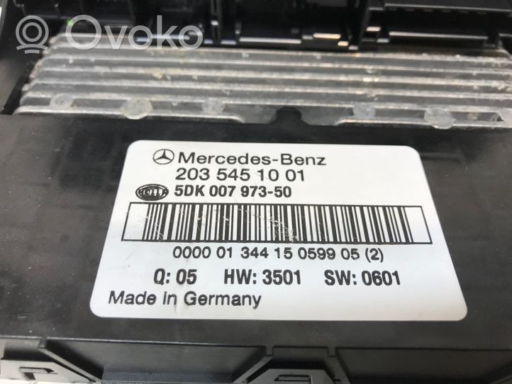 Mercedes-Benz C W203 Module de fusibles 2035451001