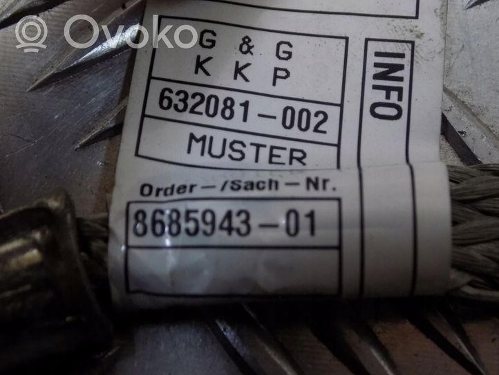 BMW X6 G06 Cavo negativo messa a terra (batteria) 8685943