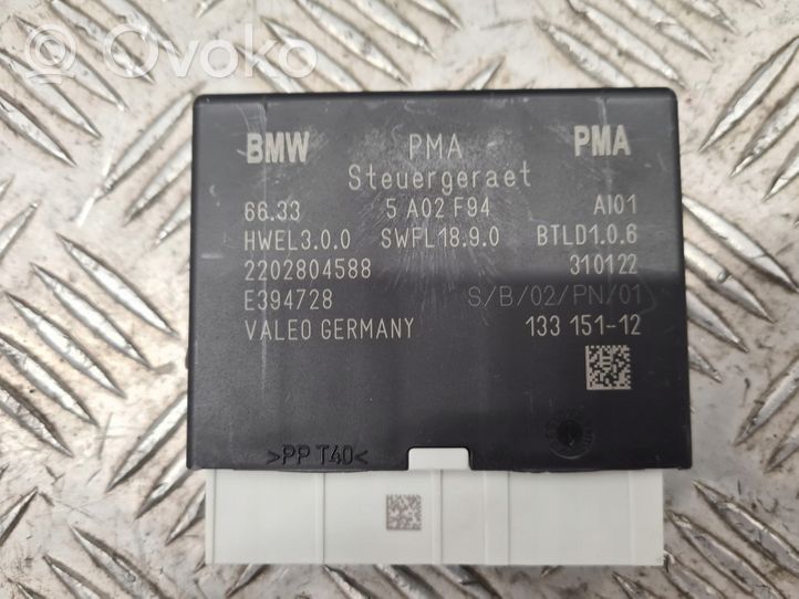 BMW X2 F39 Sterownik / Moduł parkowania PDC 5A02F94