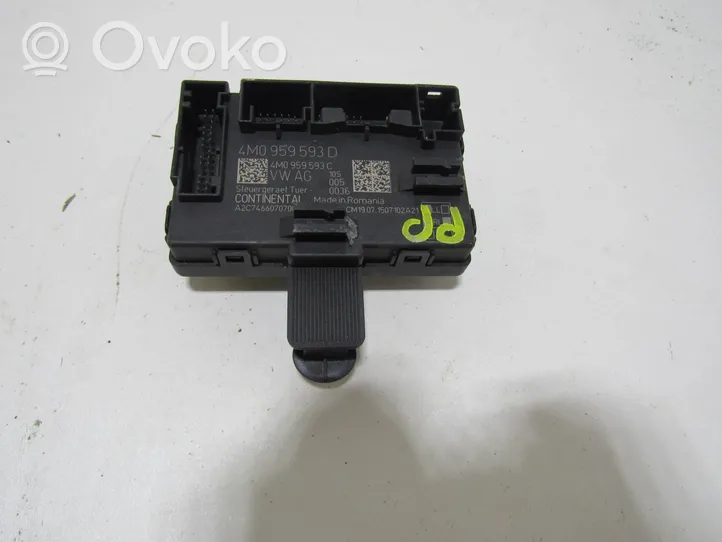 Audi Q7 4M Centralina/modulo portiere 4M0959593D