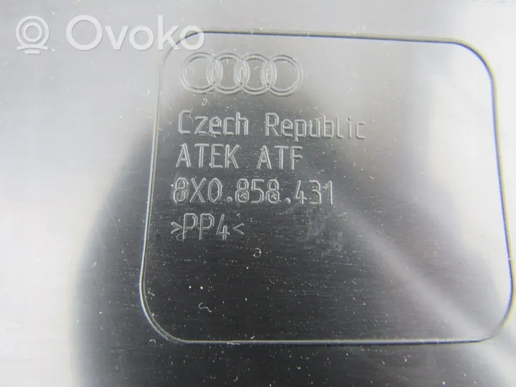 Audi A1 Välijäähdyttimen ilmanohjauksen ilmakanava 8X0858431