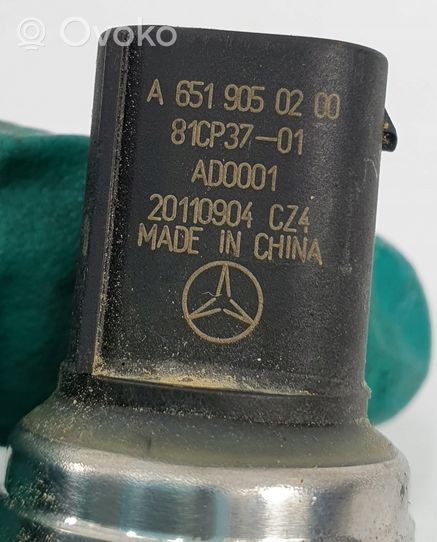 Mercedes-Benz GLK (X204) Izplūdes gāzu spiediena sensors A6519050200