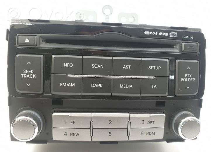 Hyundai i20 (PB PBT) Radio/CD/DVD/GPS-pääyksikkö 961211J250