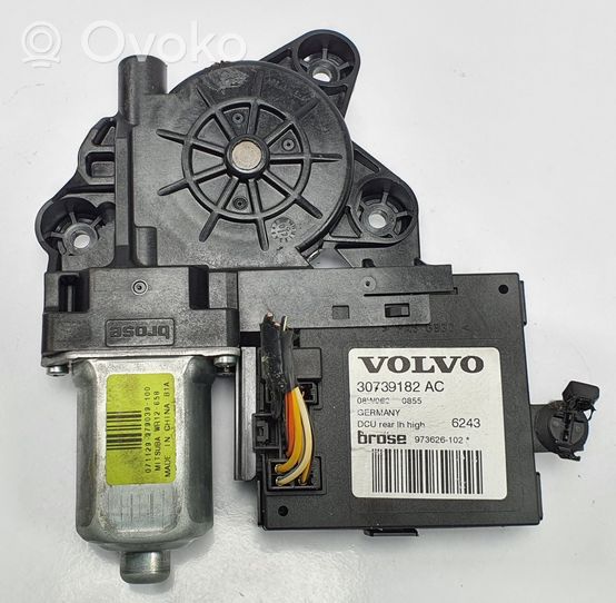 Volvo V50 Silniczek podnoszenia szyby drzwi tylnych 30739182