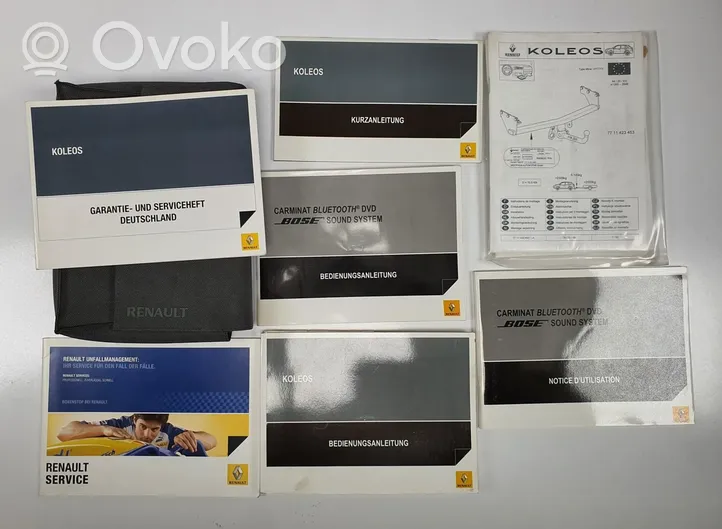 Renault Koleos I User manual 