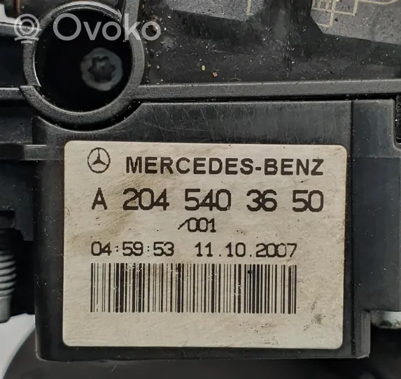 Mercedes-Benz C W204 Pliusinis laidas (akumuliatoriaus) A2045403650