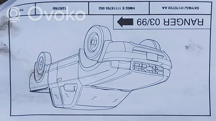 Ford Ranger Coque de rétroviseur 11118765