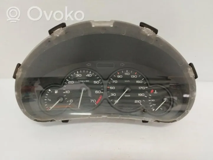 Peugeot 206+ Compteur de vitesse tableau de bord 9643401280