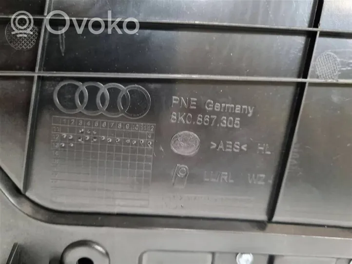 Audi A4 S4 B8 8K Rivestimento del pannello della portiera posteriore 