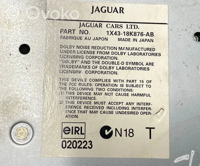 Jaguar X-Type Unité principale radio / CD / DVD / GPS 