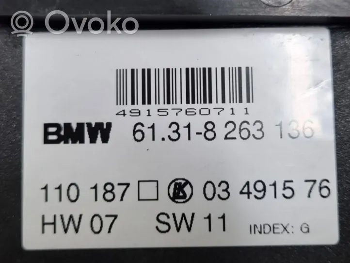 BMW 3 E46 Istuimen säädön kytkin 8263136