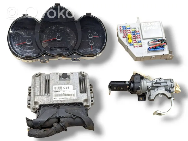 KIA Soul Kit centralina motore ECU e serratura 0281017146