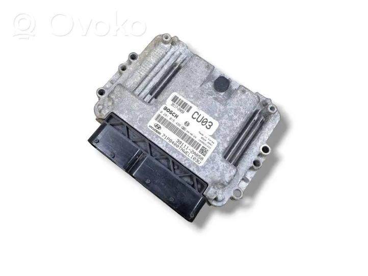 Hyundai i20 (PB PBT) Aizdedzes ECU komplekts 0281015496