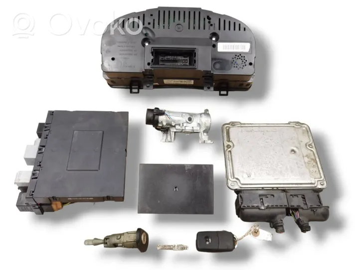 Volkswagen Golf V Kit centralina motore ECU e serratura 0261S02305