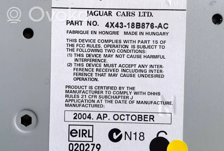 Jaguar X-Type Radija/ CD/DVD grotuvas/ navigacija 