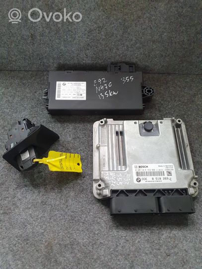 BMW 3 E92 E93 Kit centralina motore ECU e serratura 8518269