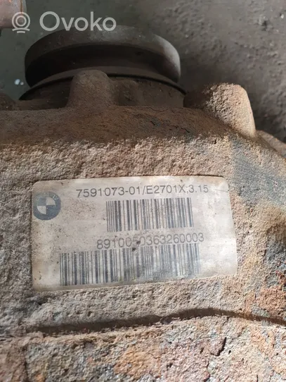 BMW 3 E90 E91 Mechanizm różnicowy tylny / Dyferencjał 7591073