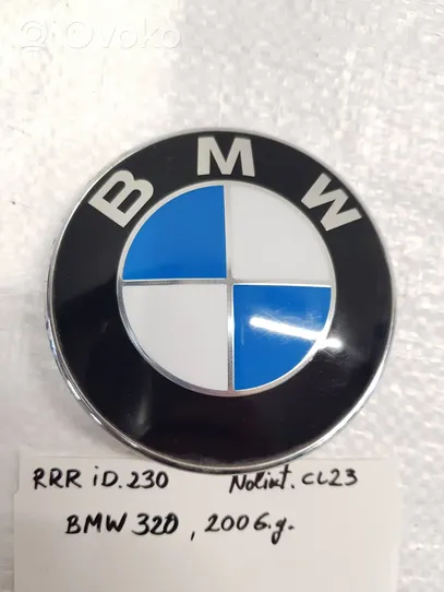 BMW 3 E90 E91 Mostrina con logo/emblema della casa automobilistica 8132375