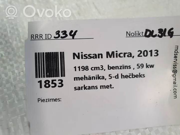 Nissan Micra Interrupteur d’éclairage NLS14A01