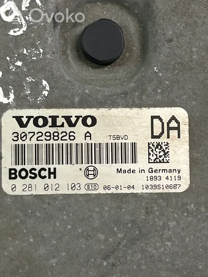 Volvo XC90 Sterownik / Moduł ECU 30729826A