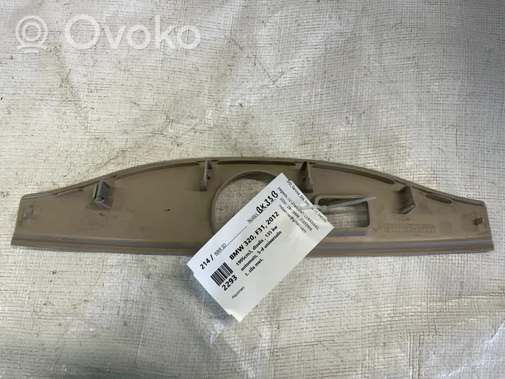 BMW 3 F30 F35 F31 Bagāžnieka dekoratīvā apdare 7263136