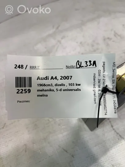 Audi A4 S4 B7 8E 8H Module unité de contrôle Bluetooth 8P0862335Q