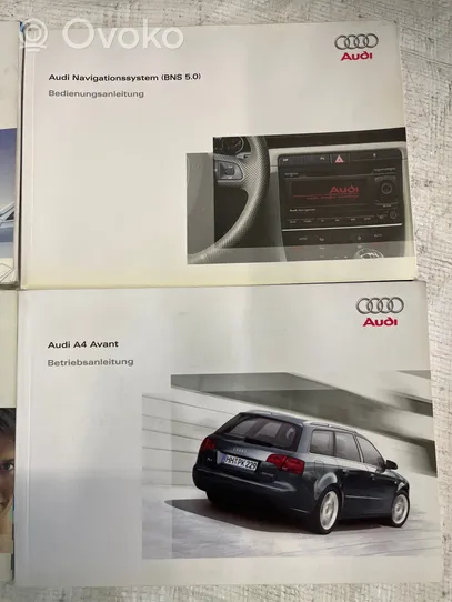 Audi A4 S4 B7 8E 8H Libretto uso e manutenzioni 