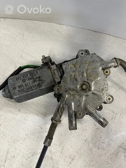 Audi 80 90 S2 B4 Mécanisme de lève-vitre avec moteur 893959801B