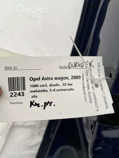 Opel Astra H Drzwi przednie 