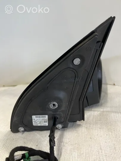 Volkswagen Golf VI Front door electric wing mirror 5K0857502CP