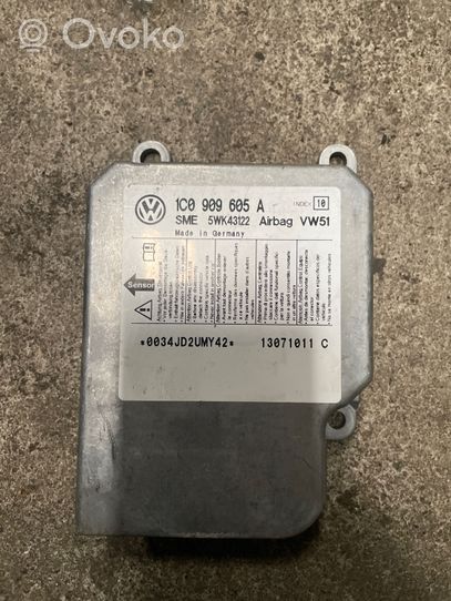 Volkswagen Multivan T5 Airbag control unit/module 5WK43122