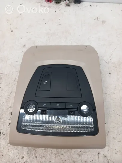 BMW 5 F10 F11 Rivestimento della console di illuminazione installata sul rivestimento del tetto 1225114260