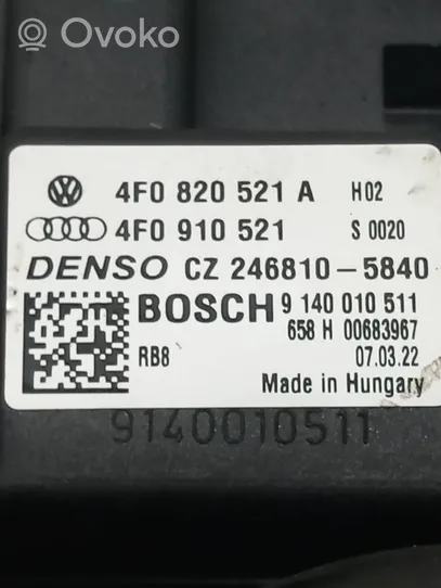 Audi A6 S6 C6 4F Ventola riscaldamento/ventilatore abitacolo 4F0820521A