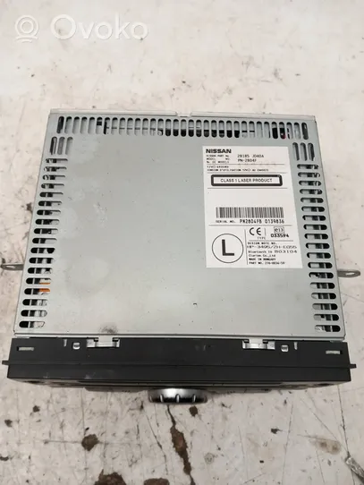 Nissan Qashqai Panel / Radioodtwarzacz CD/DVD/GPS 28185JD40A