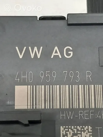 Audi A8 S8 D4 4H Durų elektronikos valdymo blokas 4H0959793R