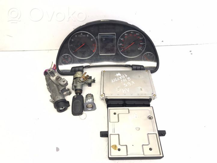 Audi A4 S4 B6 8E 8H Kit calculateur ECU et verrouillage 8E0909552N