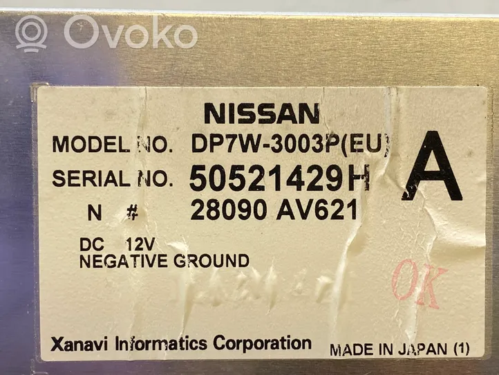 Nissan Primera Monitori/näyttö/pieni näyttö DP7W3003P