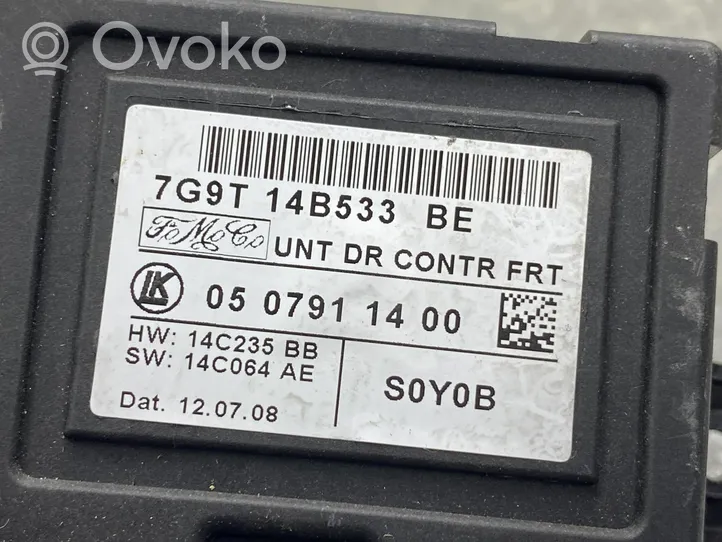 Ford Mondeo MK IV Unité de commande module de porte 7G9T14B533BE