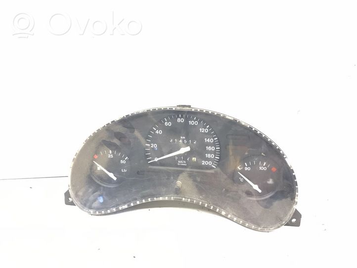 Opel Combo B Compteur de vitesse tableau de bord 87001331