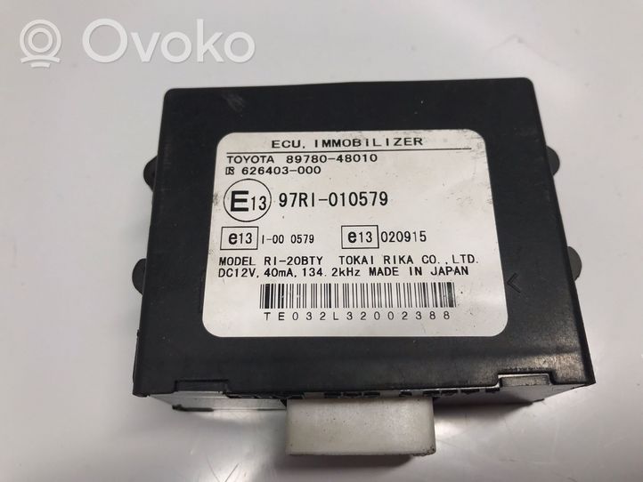 Lexus RX 300 Komputer / Sterownik ECU i komplet kluczy 8966148530