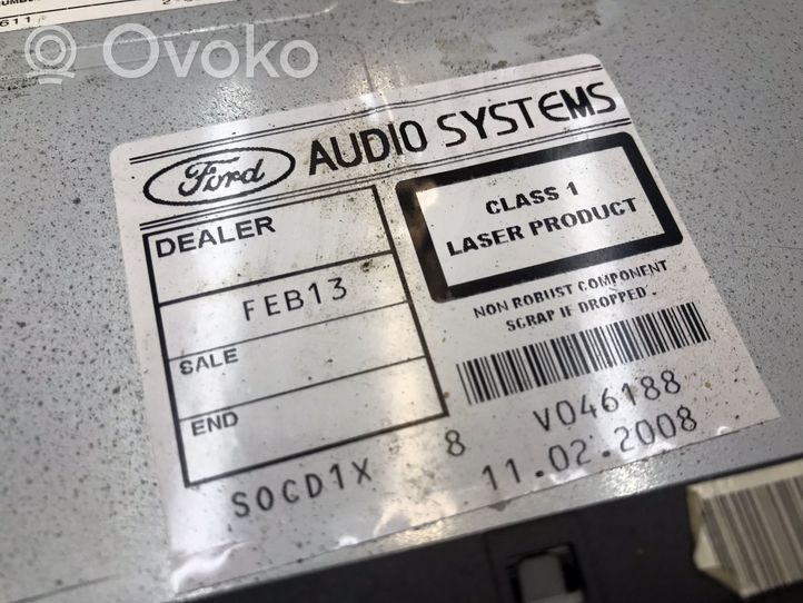 Ford Fiesta Radio/CD/DVD/GPS-pääyksikkö 7M5T18C939AE